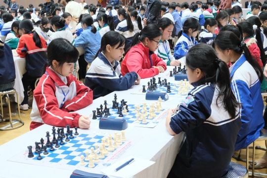 Phường Lê Thanh Nghị, xã Khúc Thừa Dụ nhất toàn đoàn Giải cờ vua học sinh tiểu học và THCS cấp thành phố