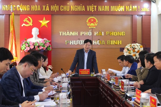Ủy ban Bầu cử phường Hòa Bình chuẩn bị thật tốt để tổ chức thành công cuộc bầu cử