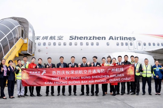 Hai Phong opens new international air route to Guangzhou, China