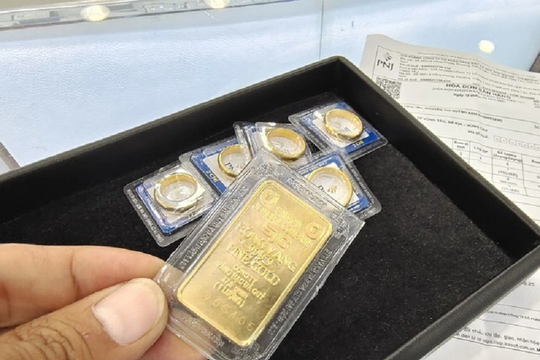 Giá vàng chiều nay đồng loạt tăng mạnh