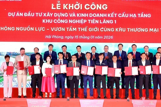 Khởi công khu công nghiệp trong Khu thương mại tự do Hải Phòng