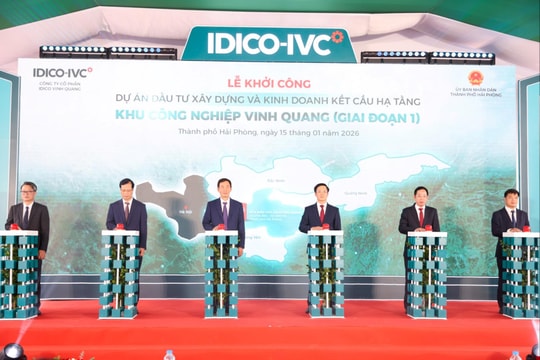 Hải Phòng khởi công xây dựng khu công nghiệp Vinh Quang (giai đoạn 1)