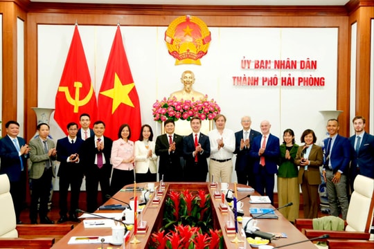 Hải Phòng tăng cường hợp tác với Liên minh châu Âu