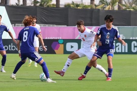 U23 Nhật Bản có chiến thắng kịch tính trước U23 Jordan