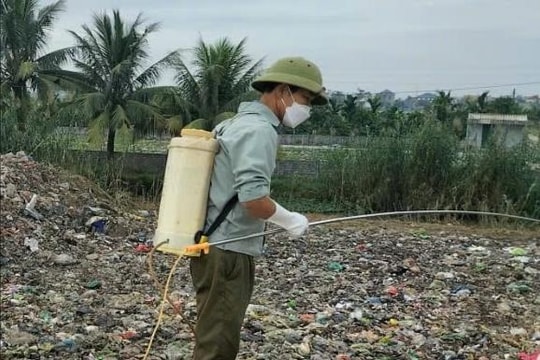 Xã Quyết Thắng công khai đường dây nóng phản ánh kiến nghị về ô nhiễm môi trường