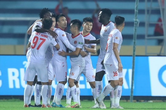 Câu lạc bộ Hải Phòng tiến vào tốp 3 V.League 1-2025