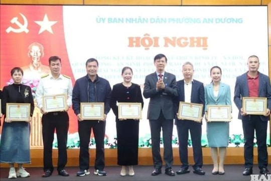 Phường An Dương đặt mục tiêu giá trị sản xuất 157.000 tỷ đồng năm 2026