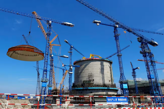 Trung Quốc và Nga chiếm 90% nhà máy điện hạt nhân mới trên thế giới
