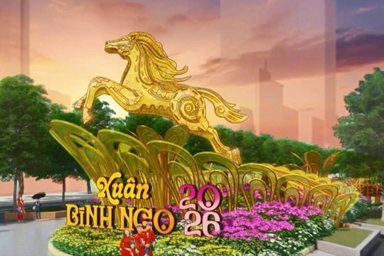 Trải nghiệm thị giác với đường hoa Nguyễn Huệ Tết Bính Ngọ 2026
