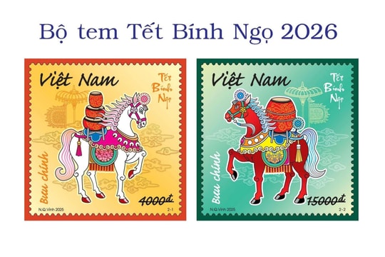 Phát hành bộ tem 'Tết Bính Ngọ' mang thông điệp 'Mã đáo thành công'