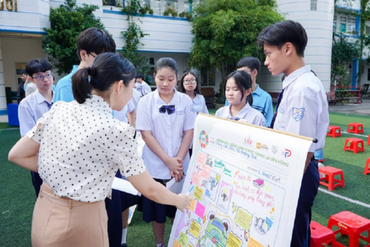Học sinh tại TP Hồ Chí Minh được tư vấn nghề nghiệp từ bậc tiểu học