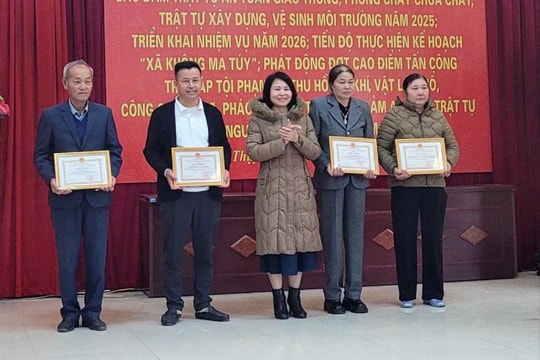 Xã Kiến Thụy phấn đấu có 3 thôn không ma túy trong quý I/2026