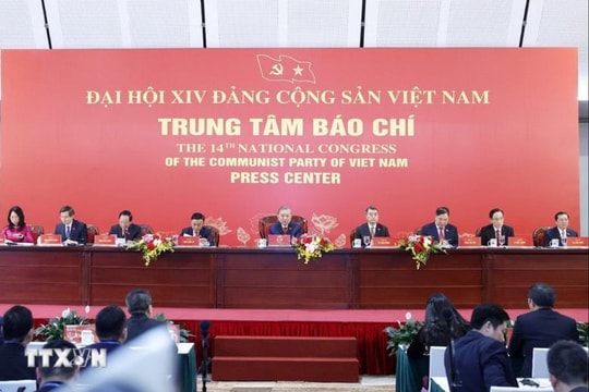 Đồng chí Tổng Bí thư Tô Lâm chủ trì họp báo quốc tế công bố kết quả Đại hội XIV của Đảng