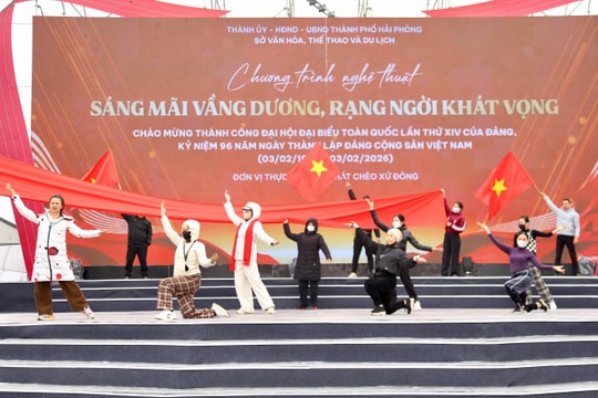 Hải Phòng chuẩn bị chương trình nghệ thuật chào mừng thành công Đại hội XIV của Đảng