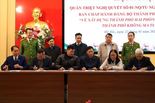 Xã Hà Bắc gắn trách nhiệm người đứng đầu trong xây dựng xã không ma tuý