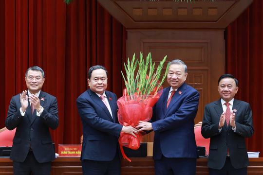 Điện, thư chúc mừng Tổng Bí thư Ban Chấp hành Trung ương Đảng khóa XIV Tô Lâm