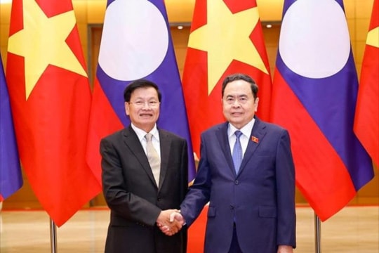 Quan hệ Việt Nam - Lào đã được nâng lên tầm gắn kết chiến lược