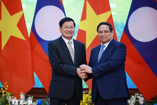 Đưa quan hệ hai nước Việt Nam - Lào phát triển ngày càng đi vào chiều sâu