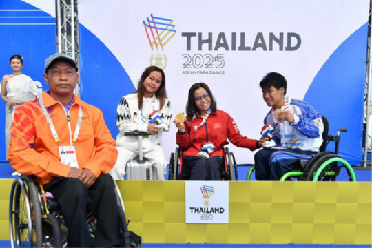 Đoàn Thể thao người khuyết tật Việt Nam hoàn thành xuất sắc nhiệm vụ tại ASEAN Para Games 13