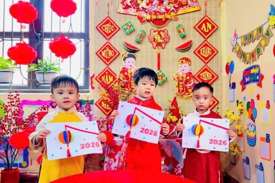 Tết đến sớm trong những ngôi trường mầm non Hải Phòng