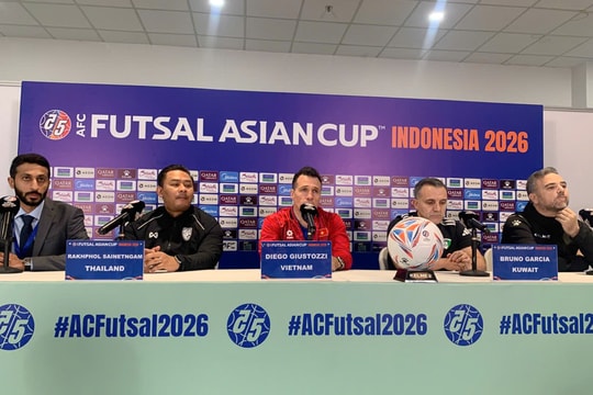 Futsal Việt Nam ra quân gặp Kuwait tại giải châu Á 2026