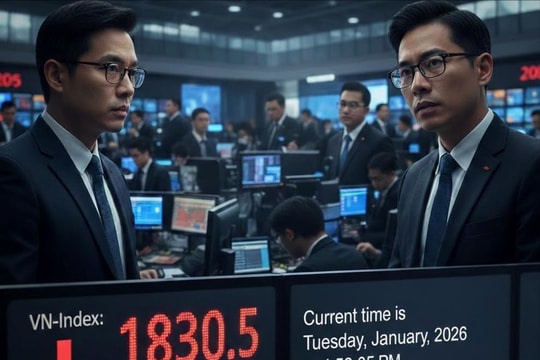 Áp lực bán cuối phiên kéo VN-Index giảm mạnh, nhóm dầu khí trụ vững
