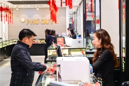 Giá vàng SJC quay đầu nhưng vẫn ở mức cao