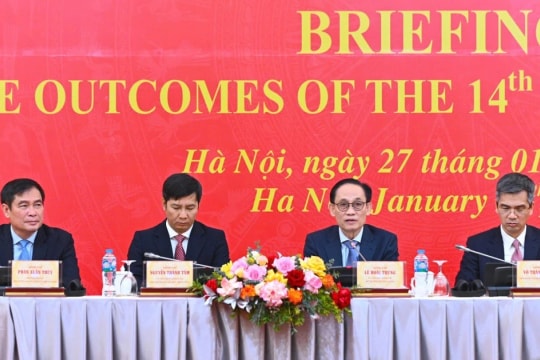 Thông báo kết quả Đại hội XIV tới các cơ quan ngoại giao nước ngoài