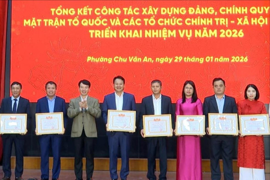 Phường Chu Văn An phấn đấu thu hút 20 vạn lượt du khách