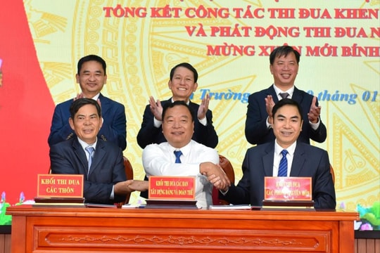 An Trường phát động thi đua năm 2026 gắn với phát triển kinh tế nông nghiệp