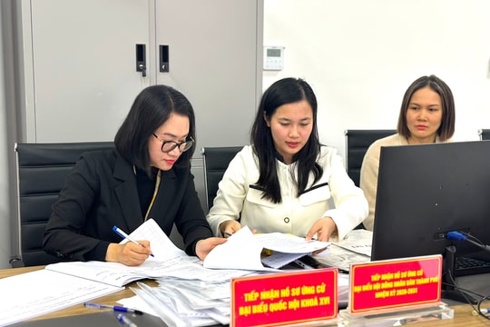 Đã có 3.393 người nộp hồ sơ ứng cử đại biểu HĐND cấp xã ở Hải Phòng