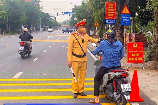 Thông tin mức phạt vi phạm giao thông đường bộ được điều chỉnh tăng lên là không đúng