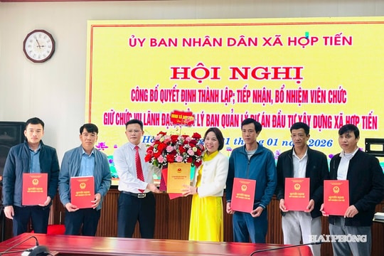 Thành lập Ban Quản lý dự án đầu tư xây dựng tại 20 xã, phường có nhiều dự án lớn ở Hải Phòng