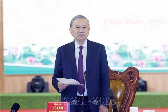 Tổng Bí thư Tô Lâm chỉ đạo xây dựng Điện Biên phát triển nhanh và bền vững