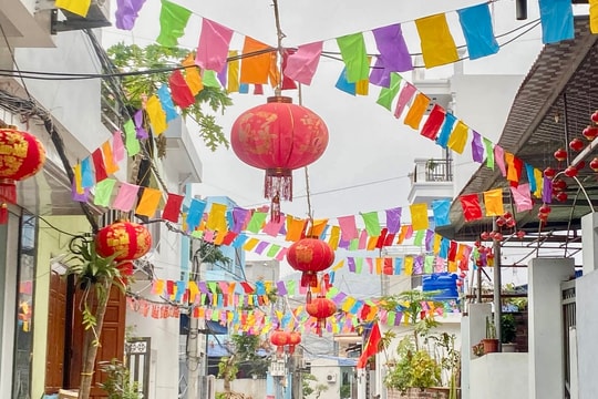 Cần những ý tưởng sáng tạo trong trang trí cảnh quan Tết