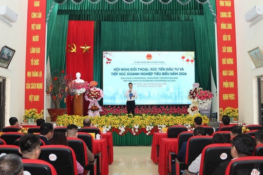 Xã Vĩnh Thuận hỗ trợ, tạo môi trường đầu tư thuận lợi cho doanh nghiệp