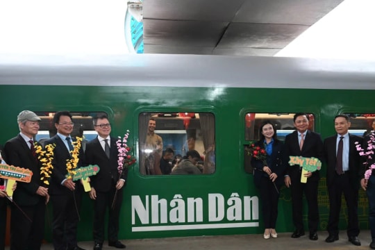 'Chuyến tàu hạnh phúc' góp phần quảng bá hình ảnh đất nước, con người Việt Nam