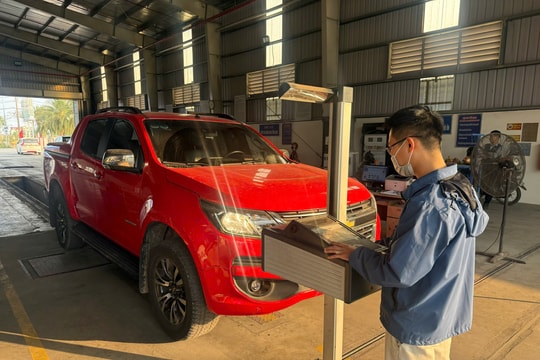 Đăng kiểm xe ô tô thông thoáng