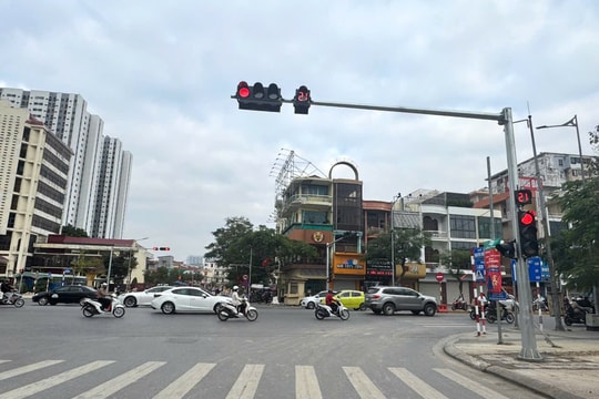 Hoàn thành cải tạo hệ thống đèn tín hiệu 36 nút giao thông ở Hải Phòng trước Tết