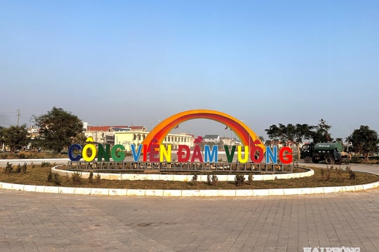 Đưa vào sử dụng công viên Đầm Vuông dịp Tết Nguyên đán
