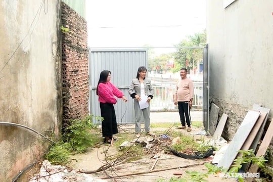 Hai chị em tranh chấp đất đai tại phường Đồ Sơn