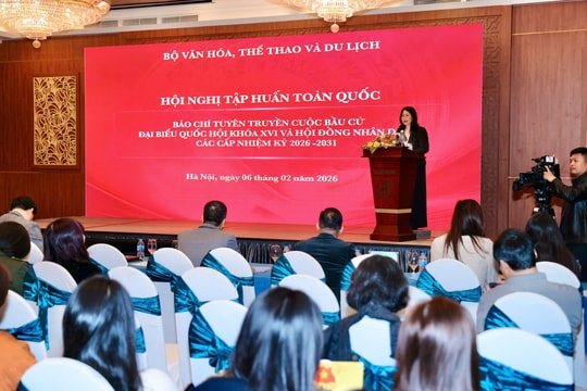 Hơn 1.000 cán bộ, phóng viên toàn quốc được tập huấn thông tin, tuyên truyền bầu cử