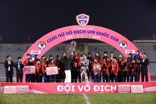 Phong Phú Hà Nam vô địch Giải bóng đá nữ U19 quốc gia
