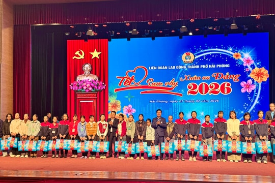 Liên đoàn Lao động thành phố tổ chức chương trình 'Tết sum vầy - Xuân ơn Đảng' 2026