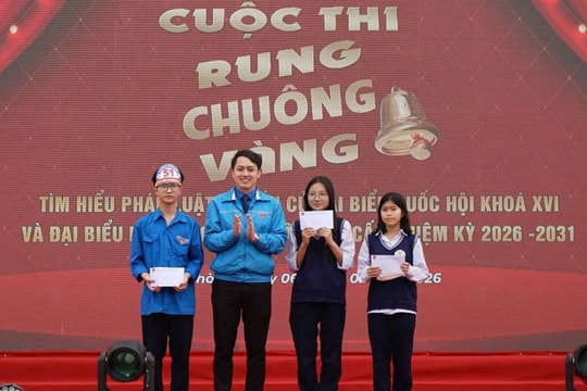 Thành Đoàn Hải Phòng tổ chức chương trình 'Rung chuông vàng' tìm hiểu về bầu cử