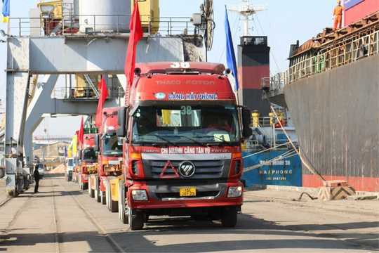 Tổng kim ngạch xuất, nhập khẩu tháng đầu năm 2026 tăng mạnh so với cùng kỳ