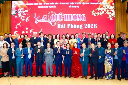 Hải Phòng mong muốn kiều bào tiếp tục hướng về cội nguồn, đồng hành cùng sự phát triển của thành phố