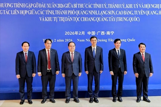 Tăng cường hợp tác giữa Hải Phòng, Quảng Ninh, Lạng Sơn, Cao Bằng, Tuyên Quang (Việt Nam) và Quảng Tây (Trung Quốc)