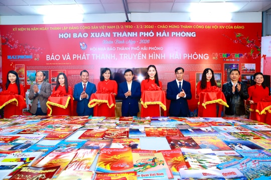 Khai mạc Hội Báo Xuân Bính Ngọ 2026 thành phố Hải Phòng