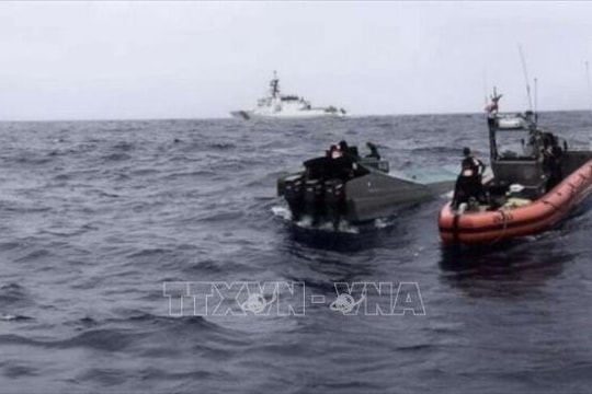 Mỹ và Mexico phối hợp thu giữ hàng tấn cocaine trên Thái Bình Dương